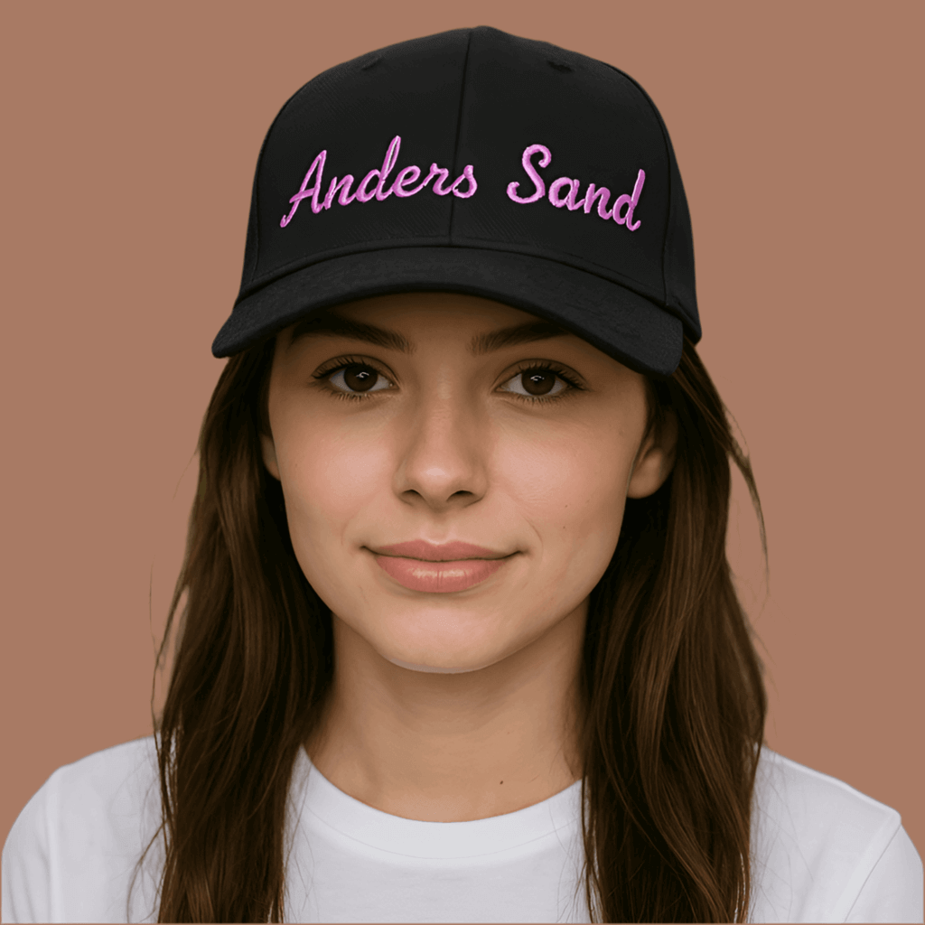 CAP kasket med din egen tekst på