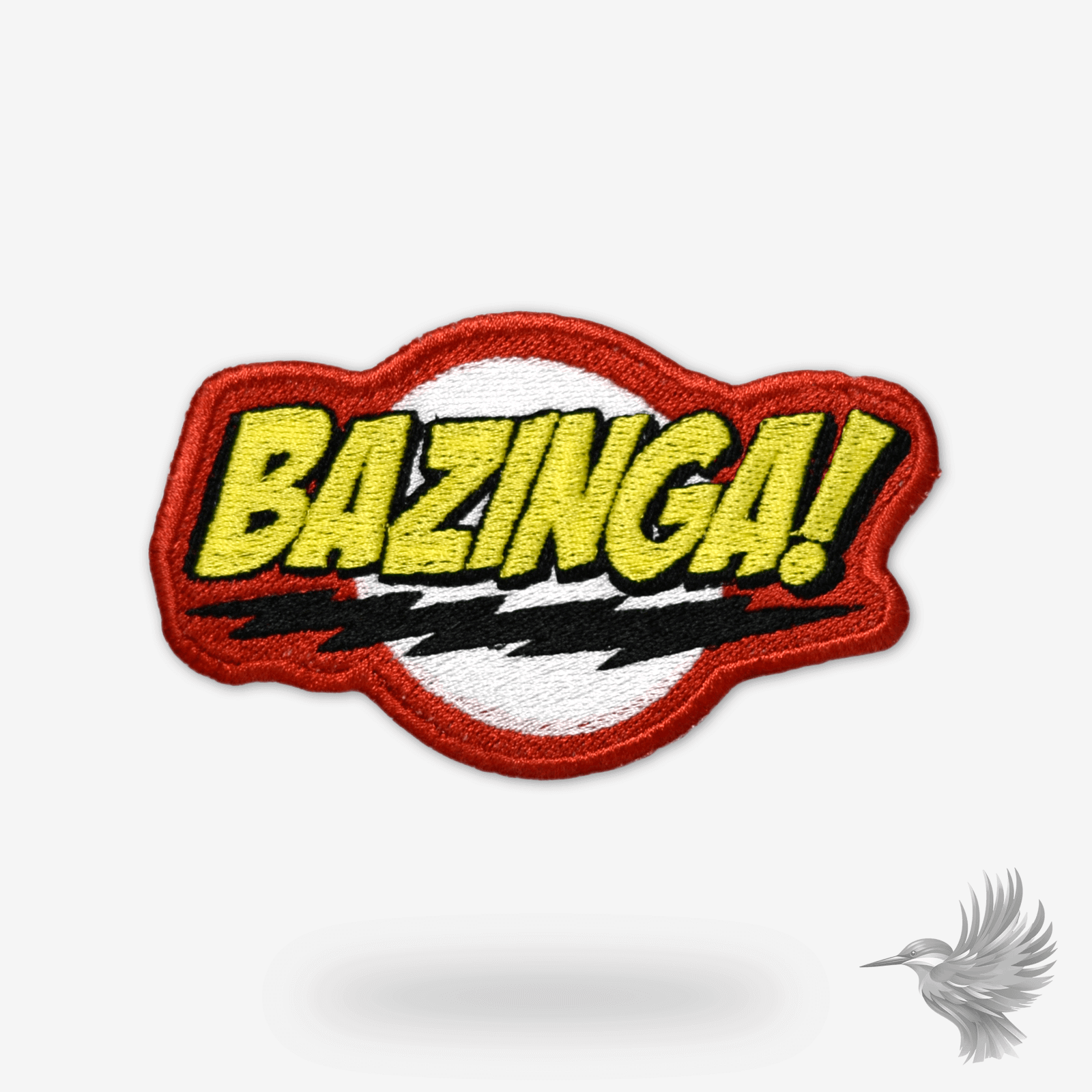 Bazinga Patch – Geeky Humor fra The Big Bang Theory