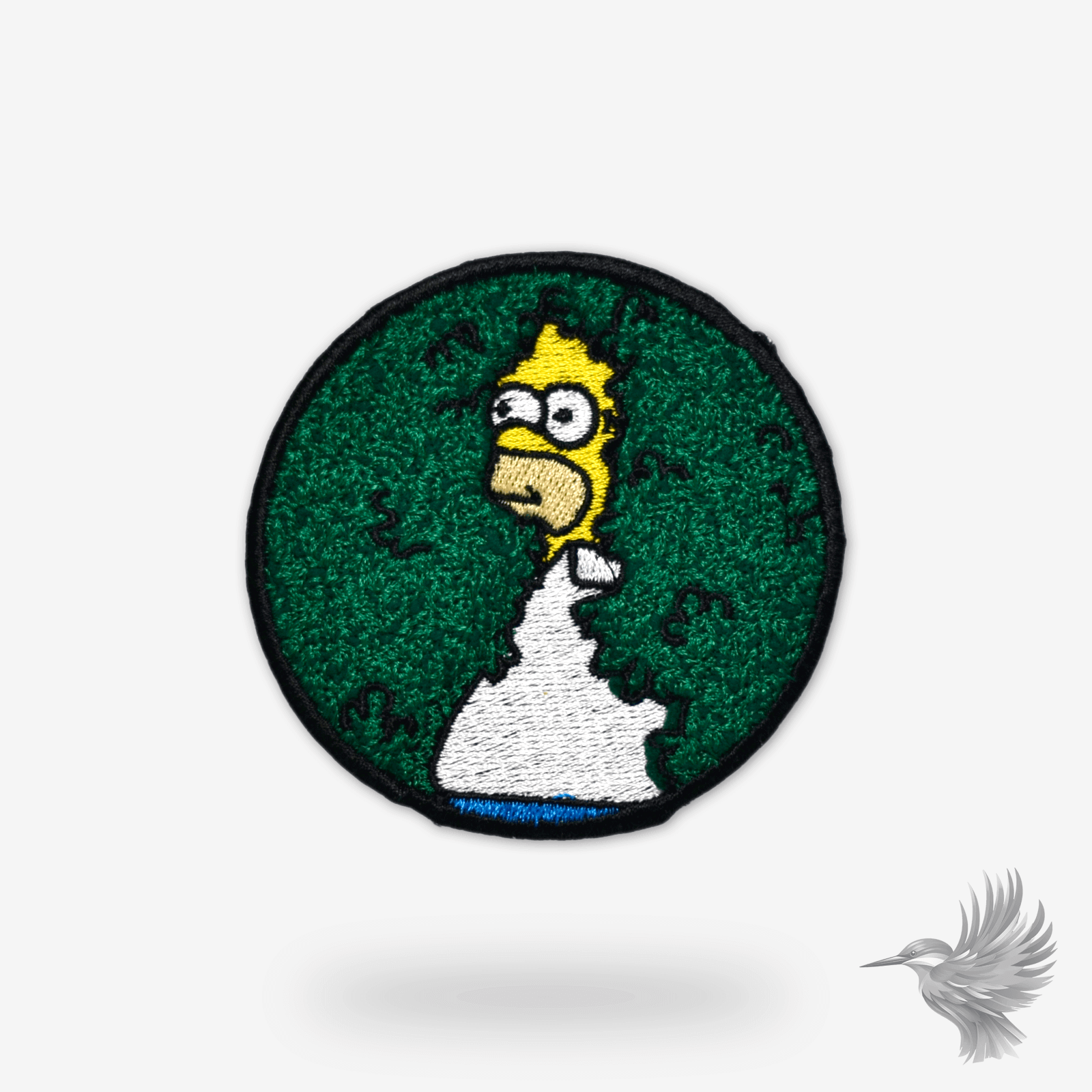 Homer Simpson Hæk Patch – Strygemærke