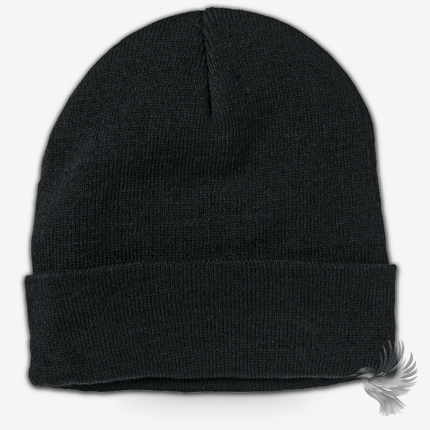 Personlig Beanie og Hue Få Dit Navn Broderet i sort farve, blød og slidstærk, perfekt til personlig stil.