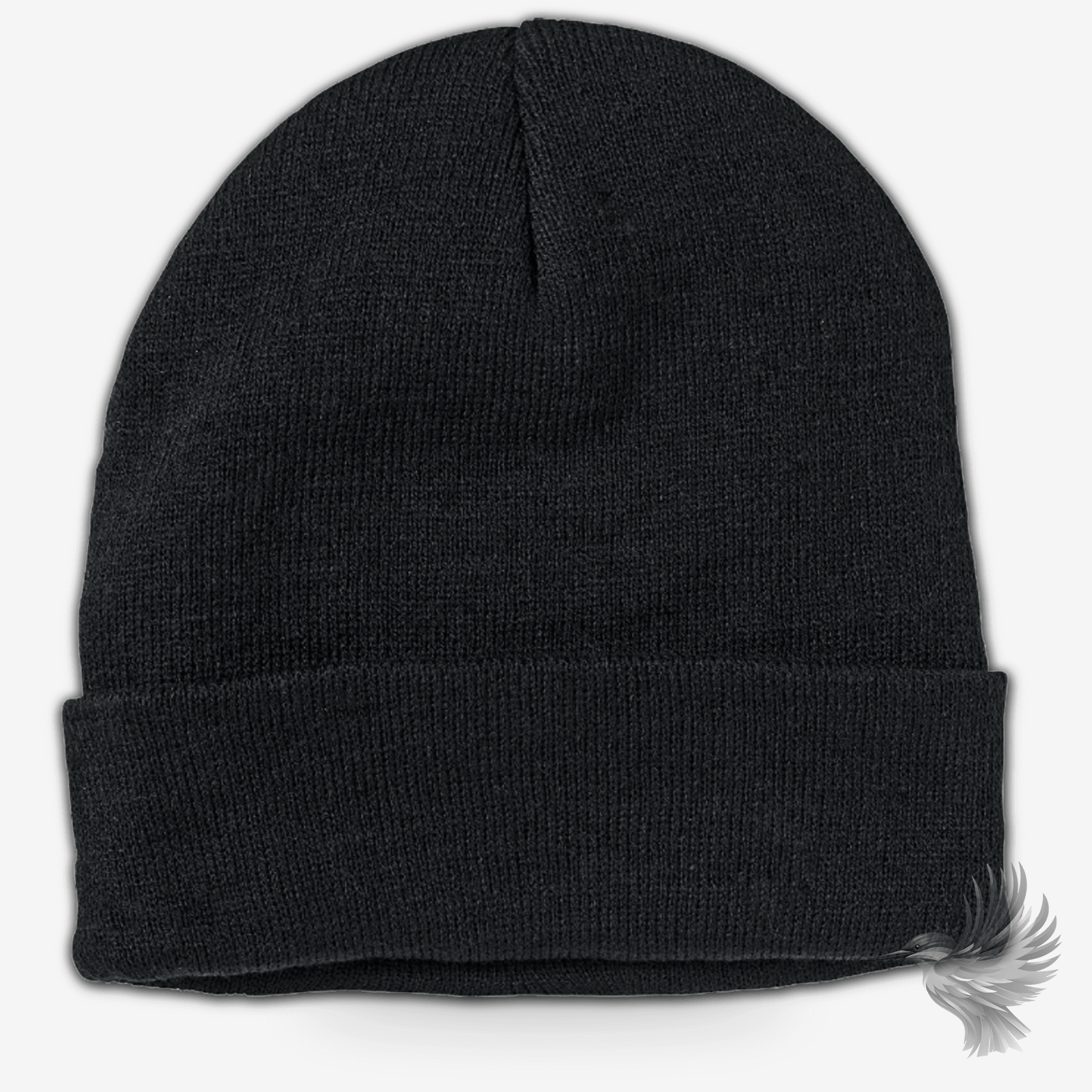 Personlig Beanie og Hue Få Dit Navn Broderet i sort farve, blød og slidstærk, perfekt til personlig stil.