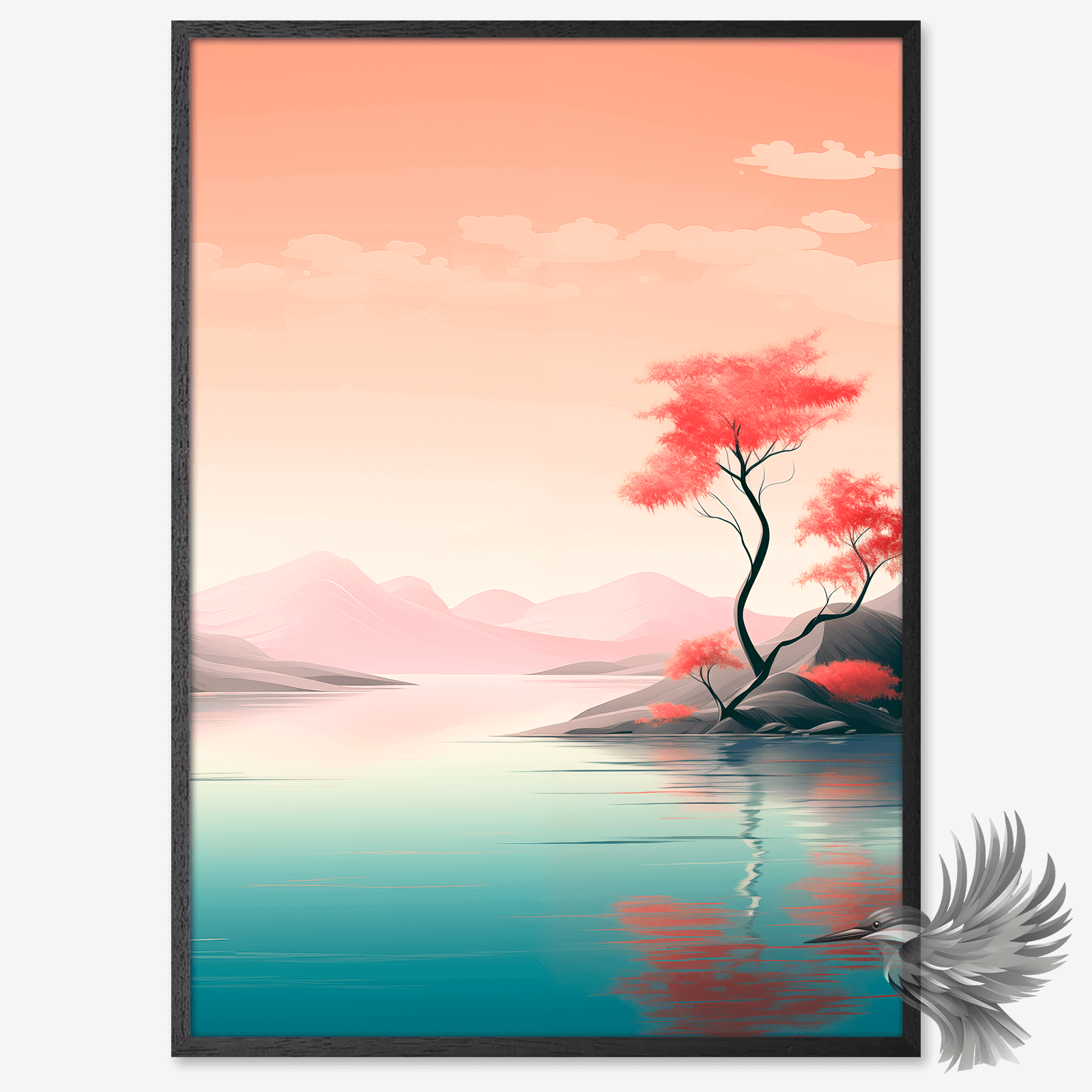 Japanske Toner II - plakat inspireret af japansk æstetik