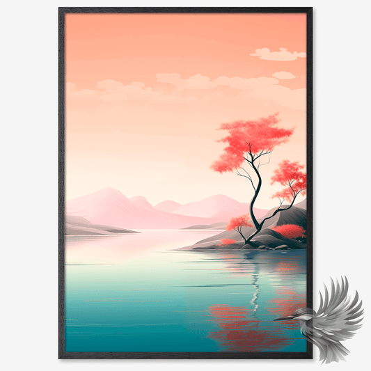 Japanske Toner II - plakat inspireret af japansk æstetik