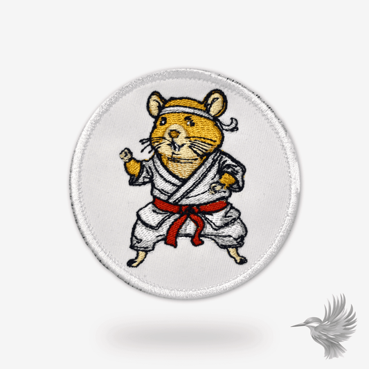 Kampklar Hamster Patch – Strygemærke, Stofmærker & Lapper til Tøj
