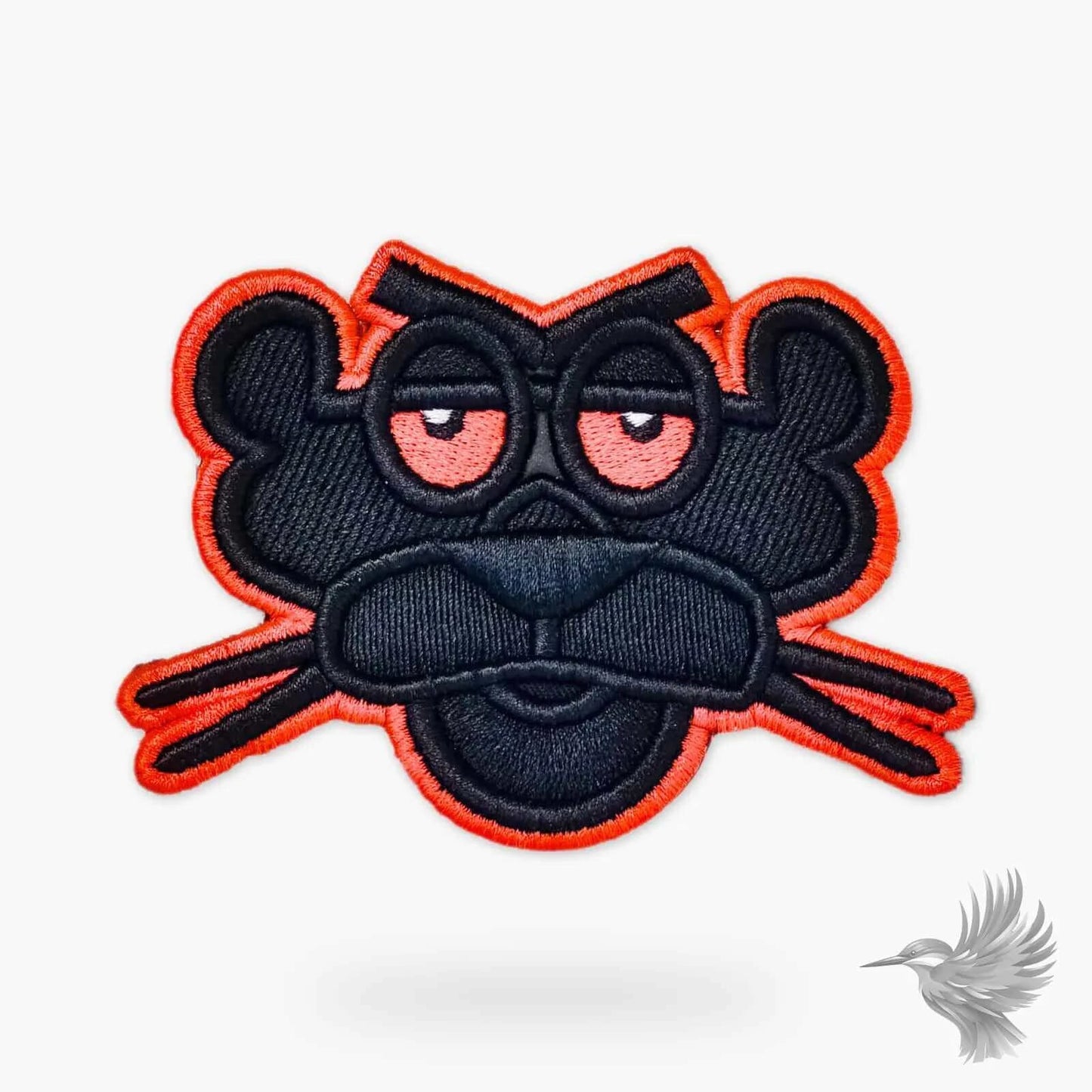 3D Puff Effekt Panter Patch – Stofmærke & Strygemærke