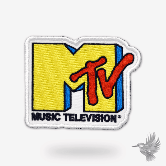 MTV 80’s Logo patchbroderet strygemærke