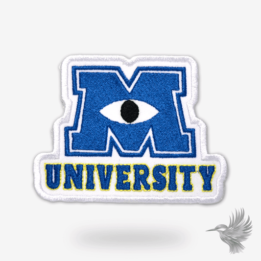 Monster Inc. University Patch strygemærke broderi mærke