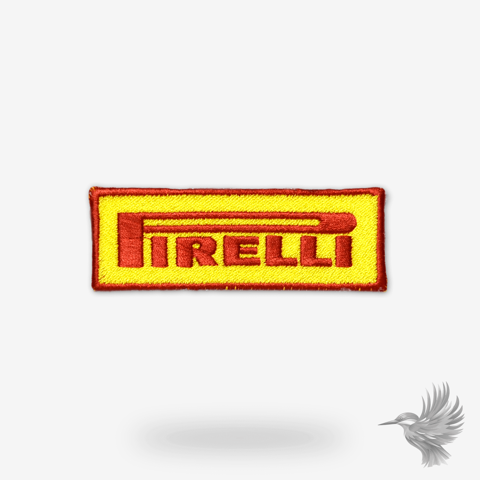Pirelli racing patch Strygemærke – Motorsport Patch