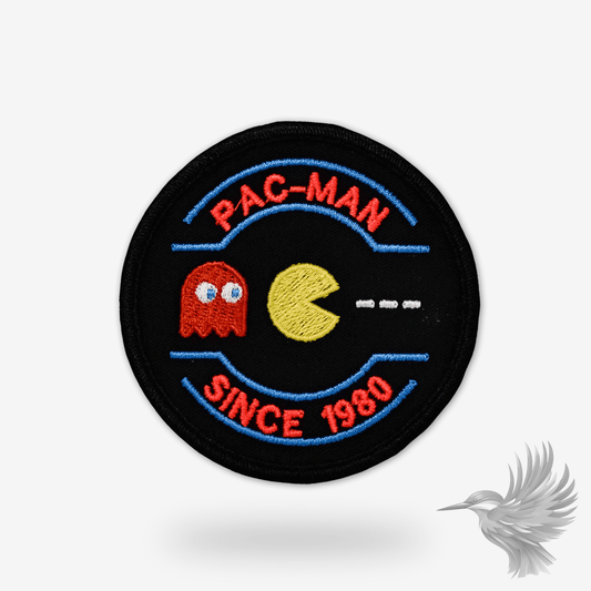 Pac-Man Patch – Retro Arcade Strygemærke & Stofmærke