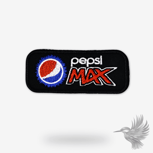 Pepsi Max Logo Patch – Strygemærke & Stofmærke til Tøj