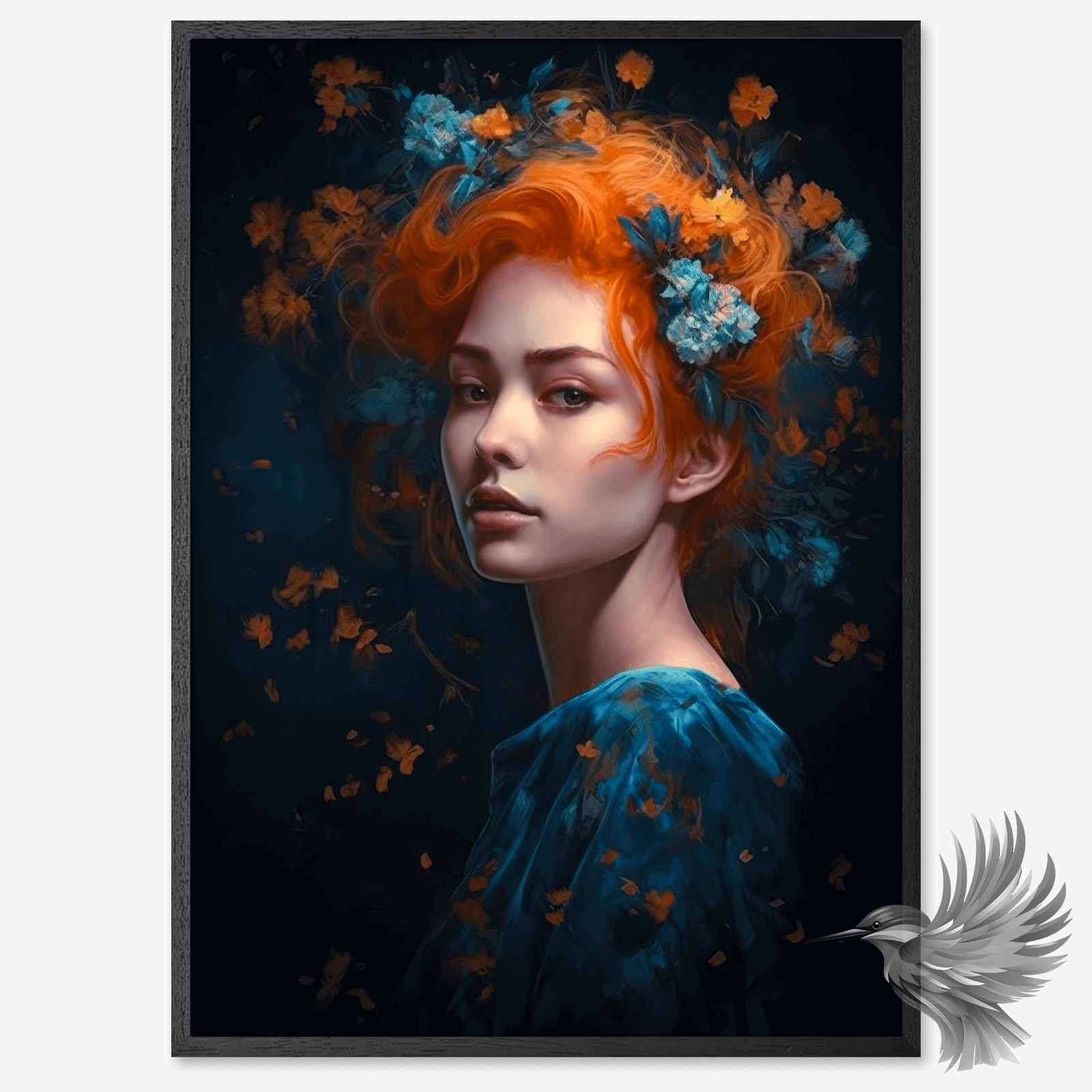 Plakater med Den Rødhårede kvinde