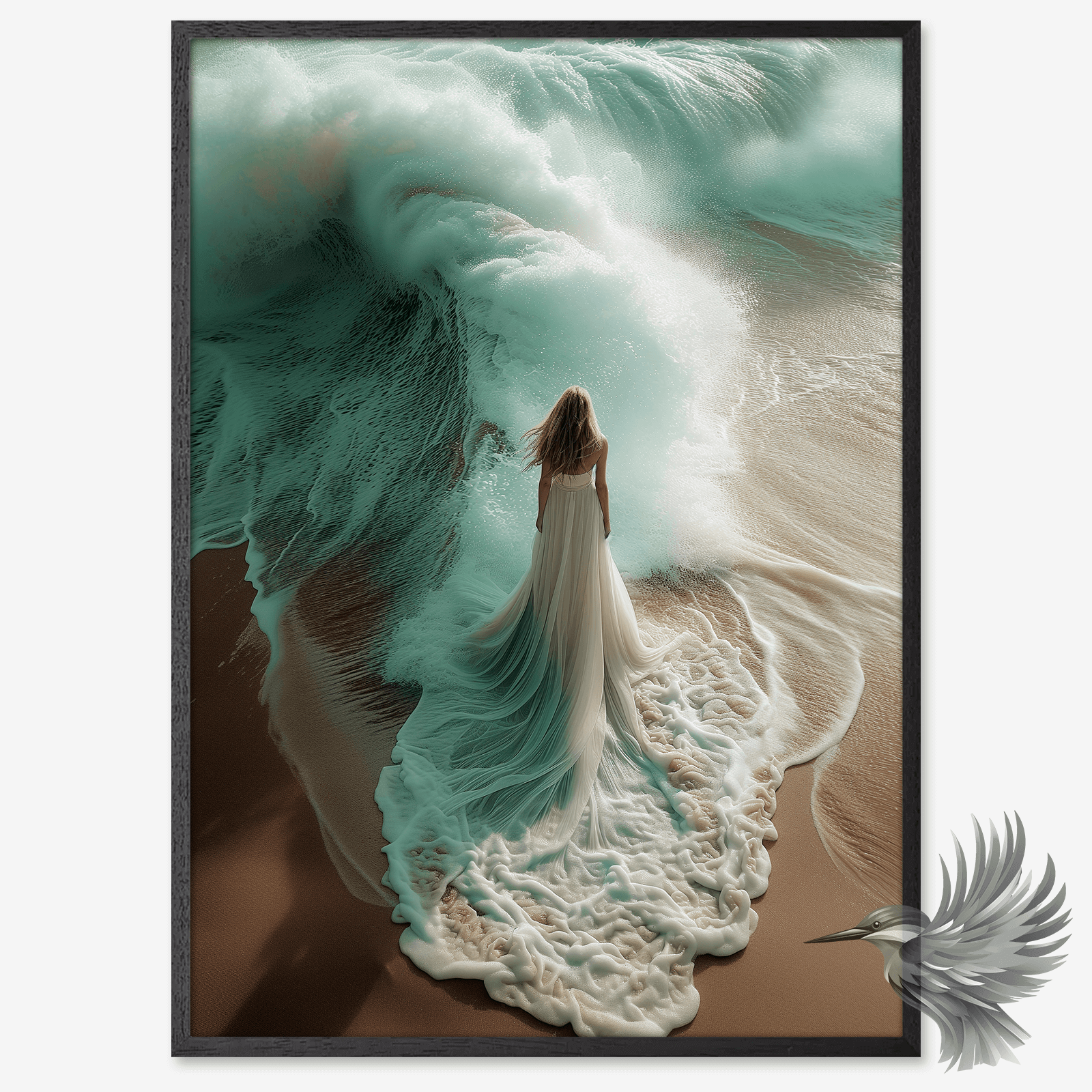 Queen of the ocean morderne plakat