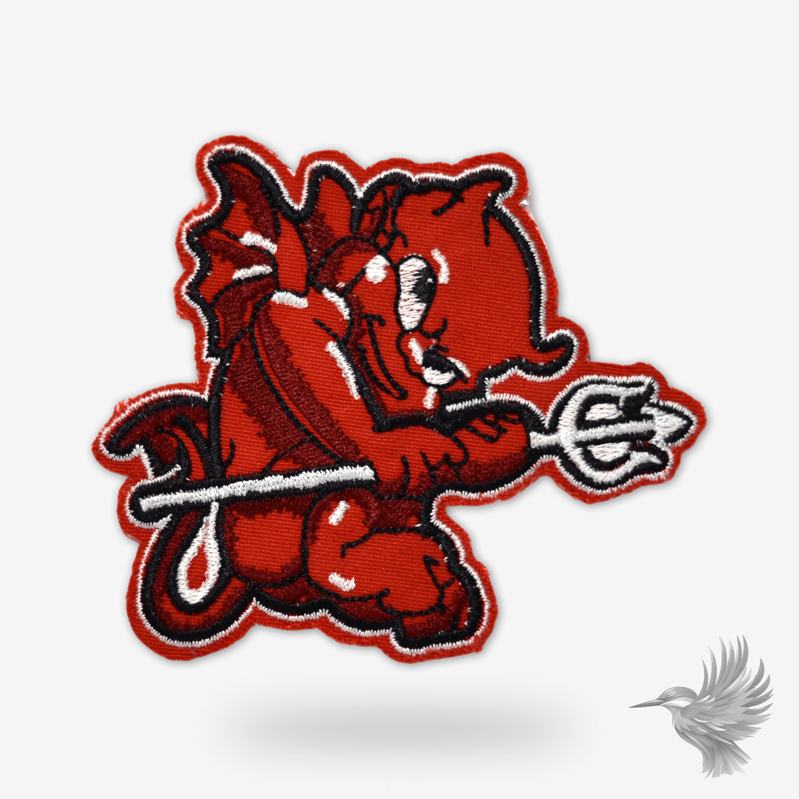 Rød Djævleunge Patch