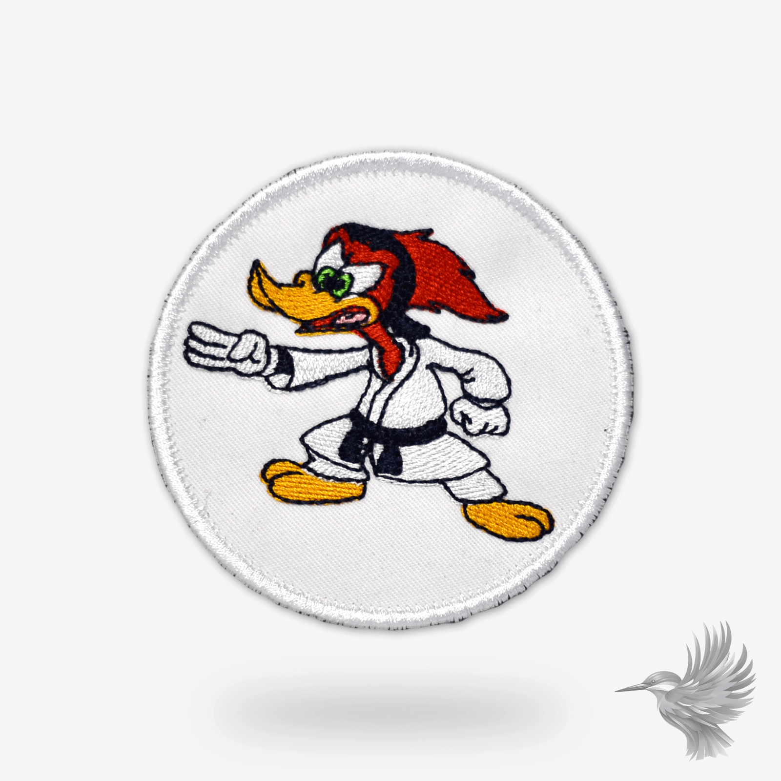 Søren Spætte Karate Patch - Stofmærker og Strygemærker