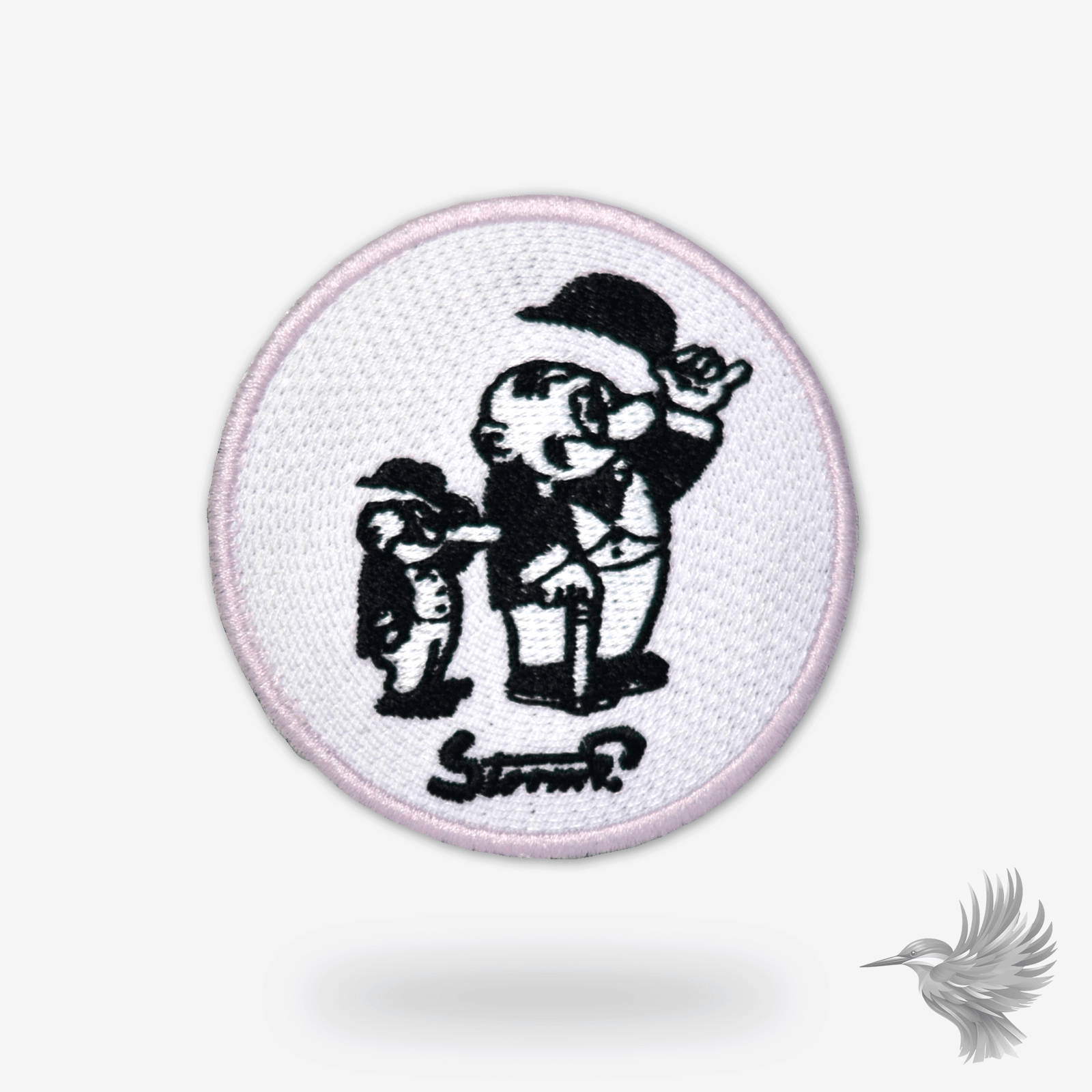 Storm P. Patch – Broderet Symærke til Tøj