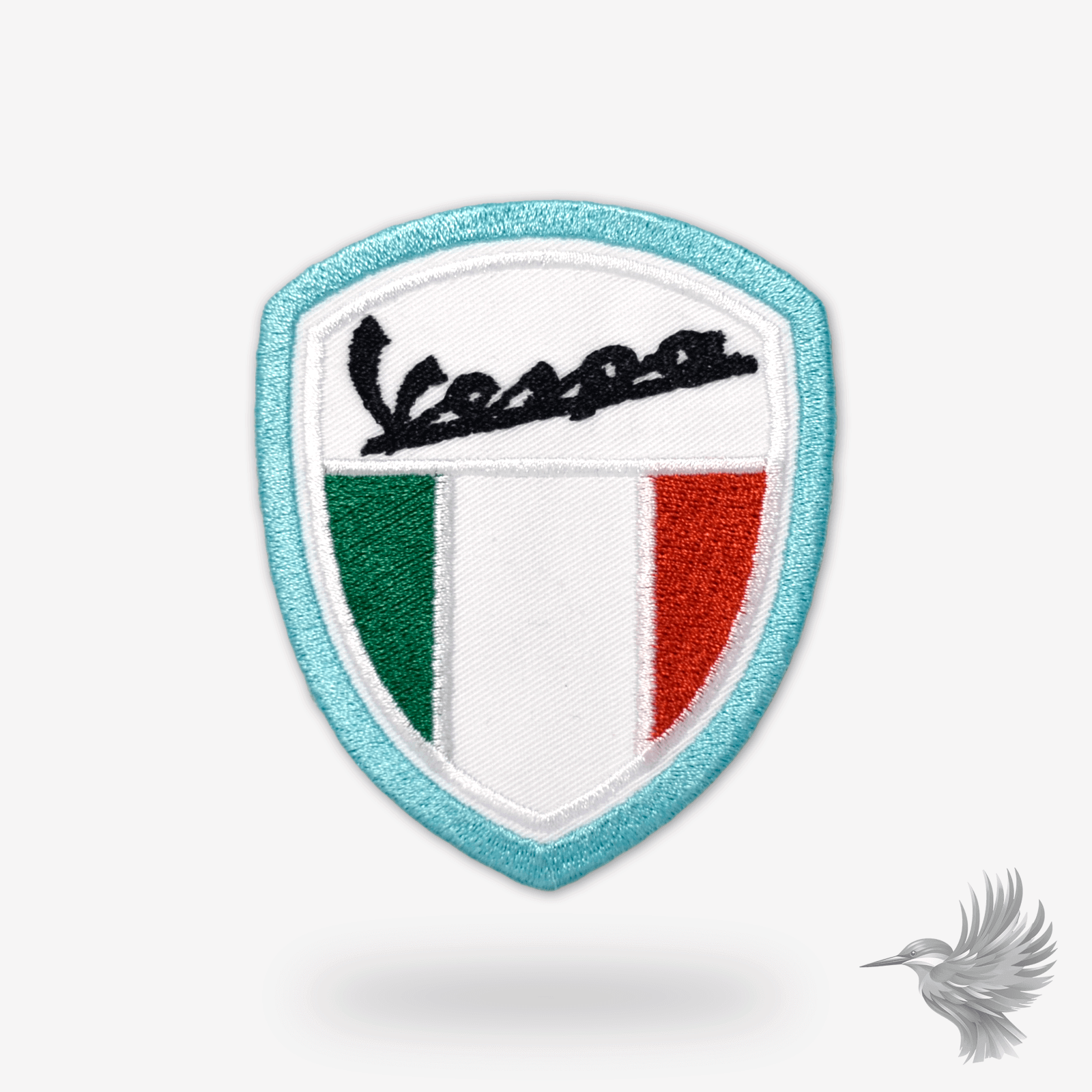 Vespa Logo Patch - Italiensk Stil