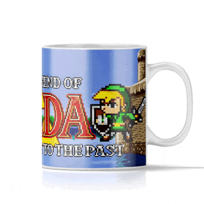 80er gaming Zelda krus