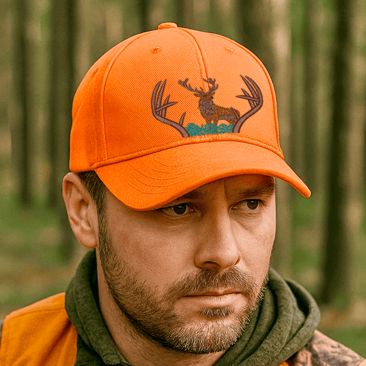 Jagt CAP med rådyr og dit navn på bagsiden