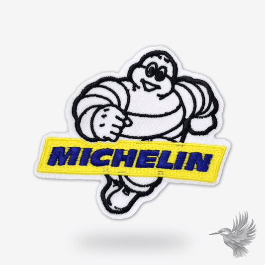 michelin Bibendum bib strygemærke til knallert puch