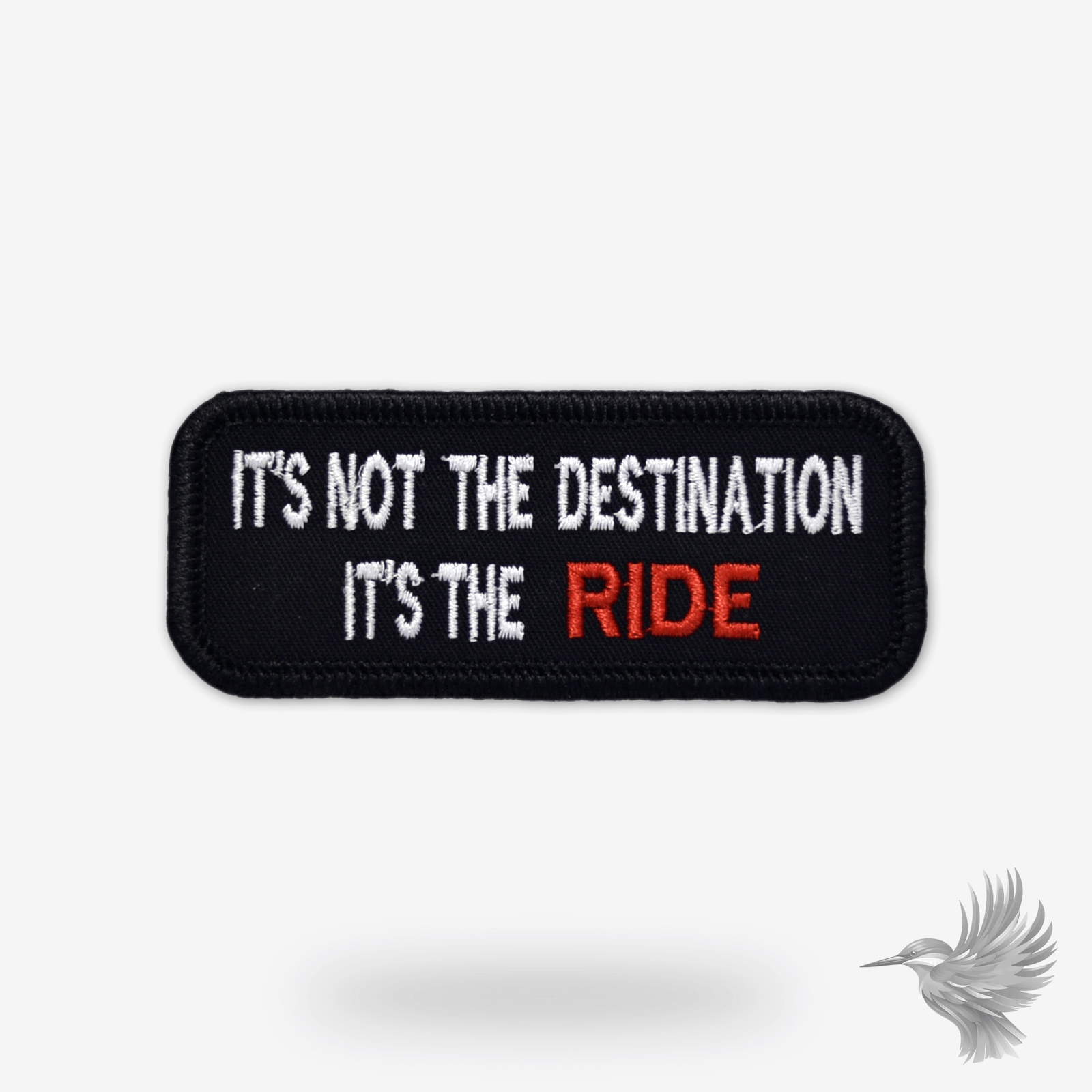 t’s Not the Destination, It’s the Ride Patch – Strygemærke