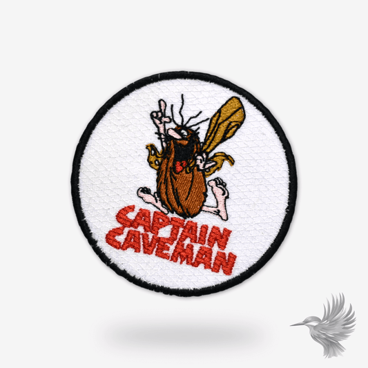 Captain Caveman Patch - Stryg det på din jakke