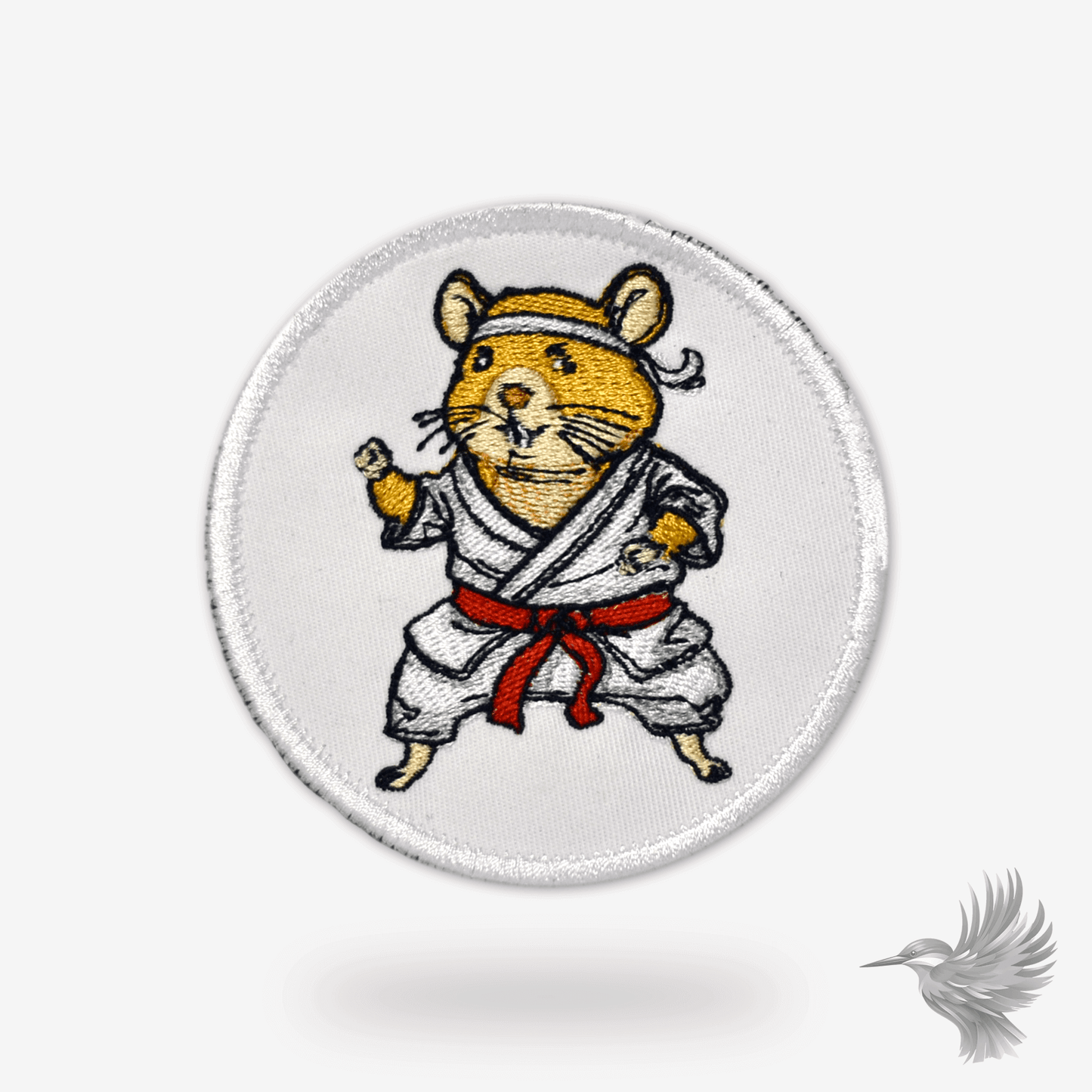 Kampklar Hamster Patch – Strygemærke, Stofmærker & Lapper til Tøj