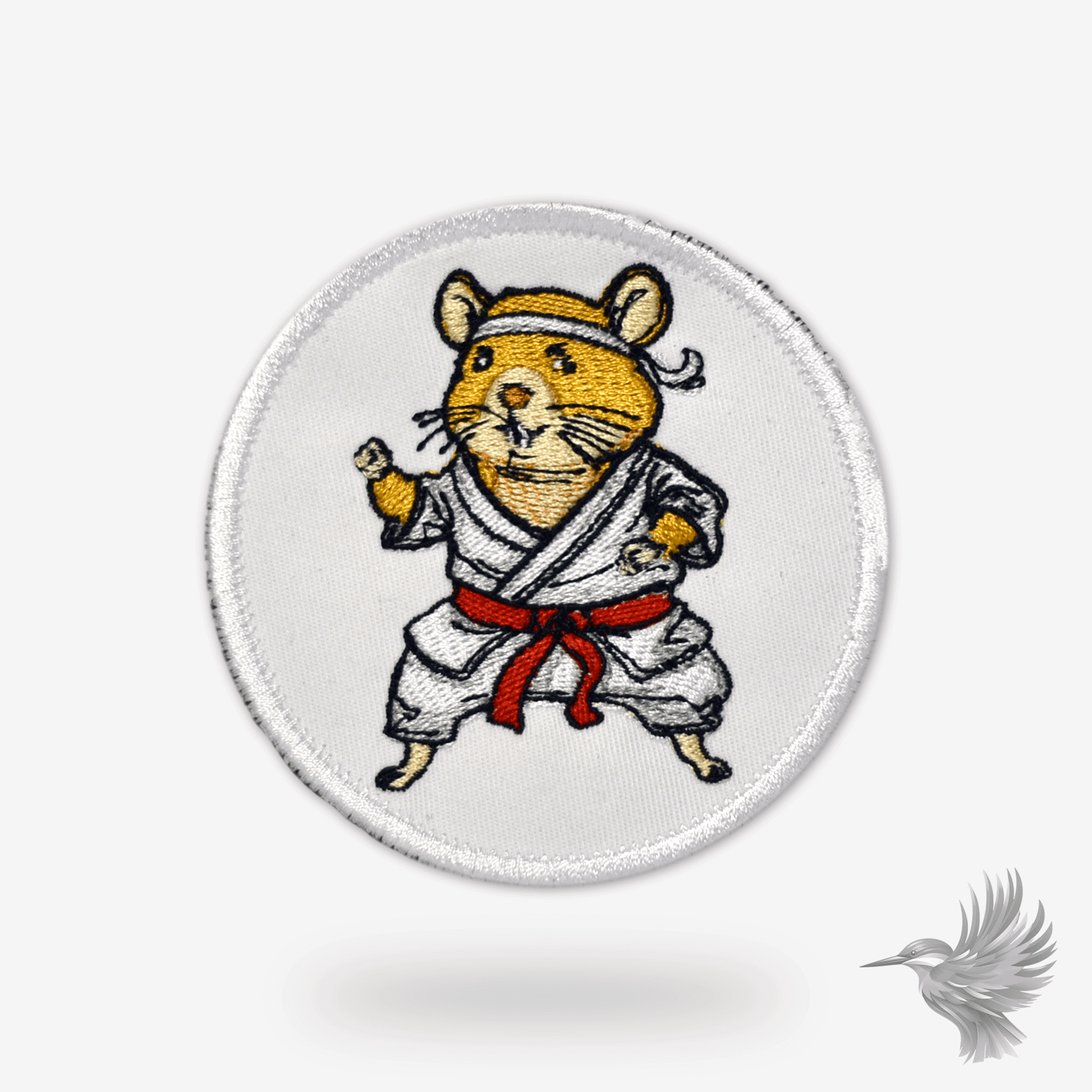 Kampklar Hamster Patch – Strygemærke, Stofmærker & Lapper til Tøj