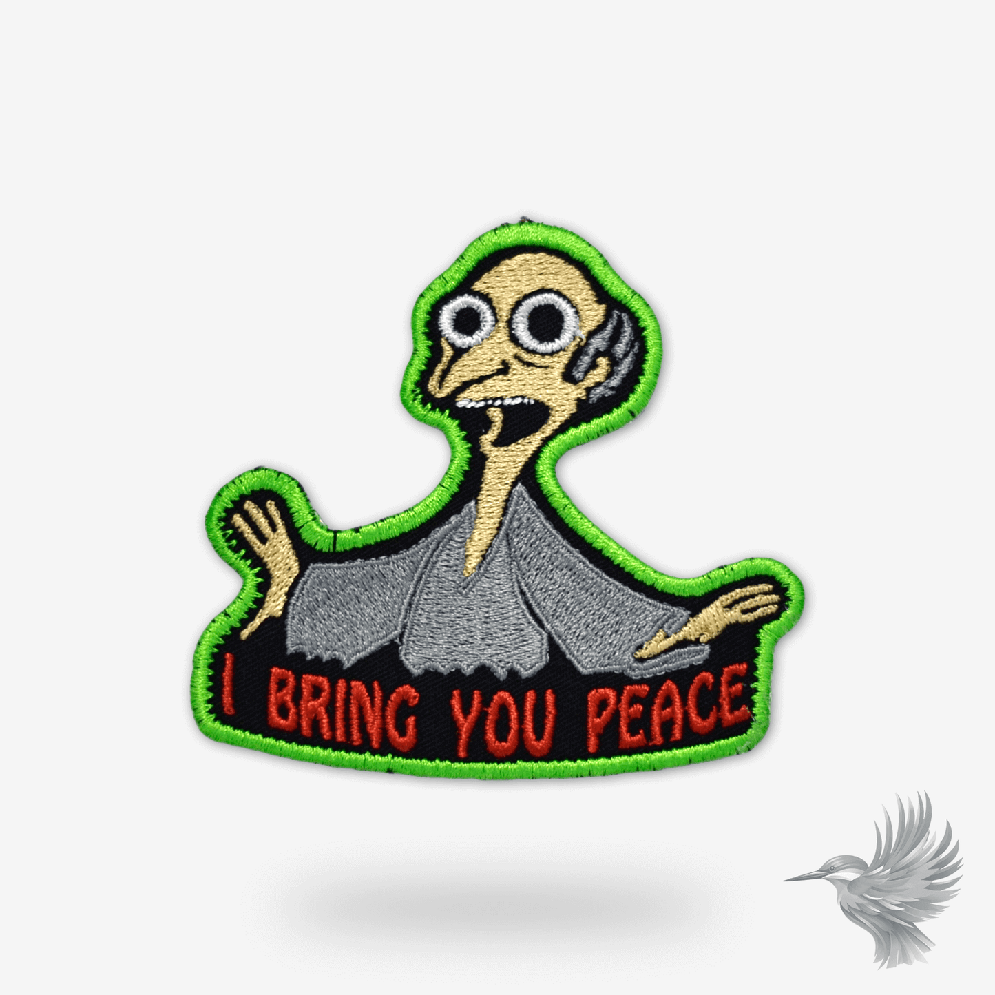 Mr. Burns Patch – “I Bring You Peace” Strygemærke med Simpsons-tvist!